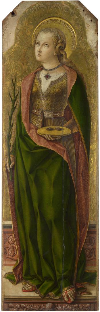Saint Lucy by Carlo Crivelli