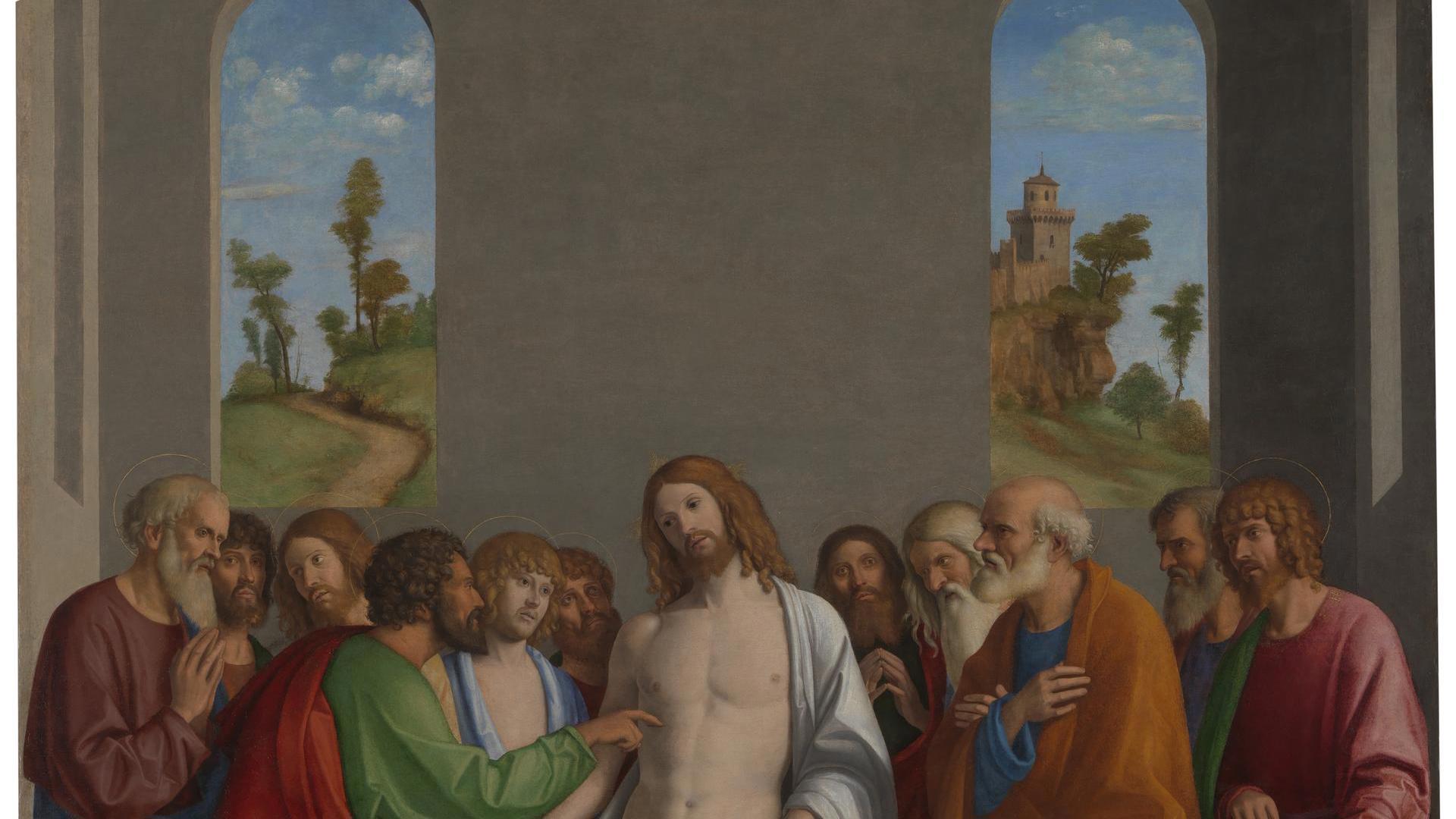 The Incredulity of Saint Thomas by Giovanni Battista Cima da Conegliano