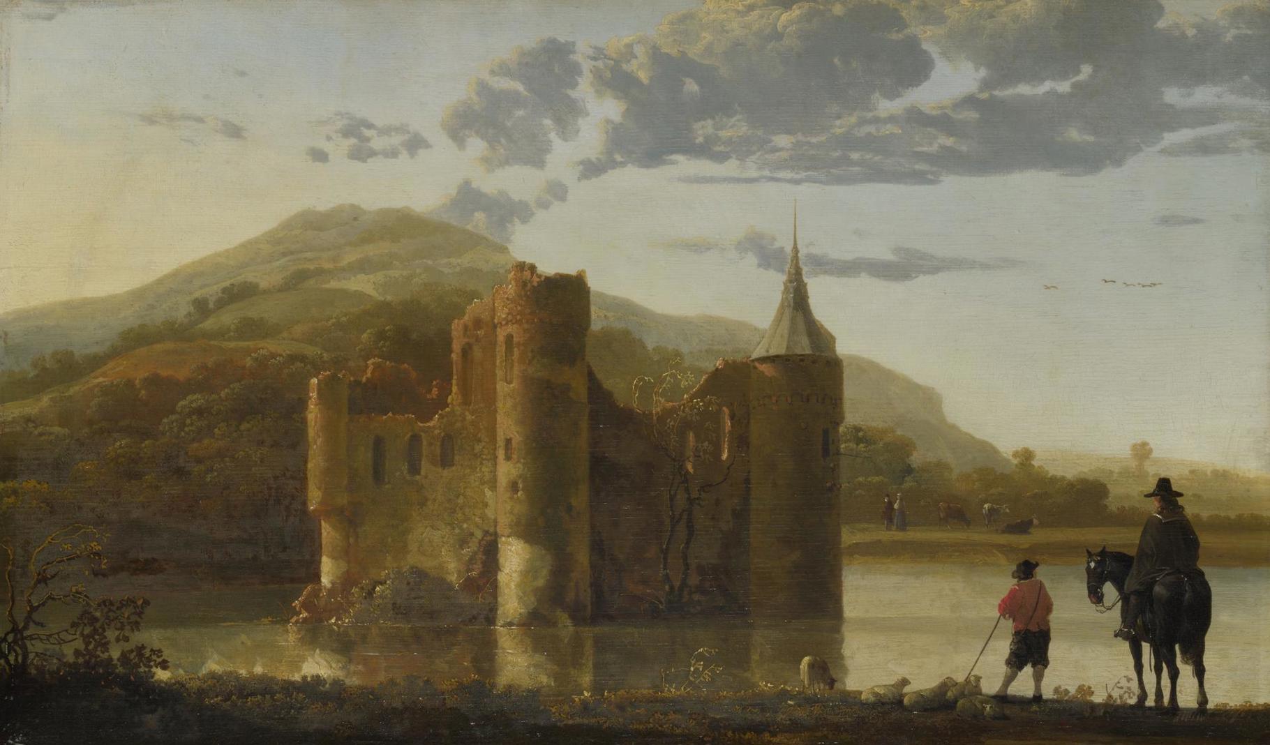 Art Now and Then: Castle Paintings, castle art 