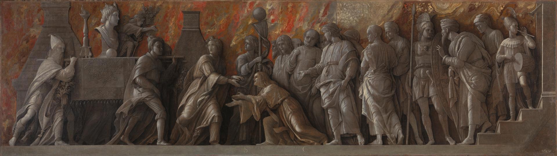 The Introduction of the Cult of Cybele at Rome by Andrea Mantegna