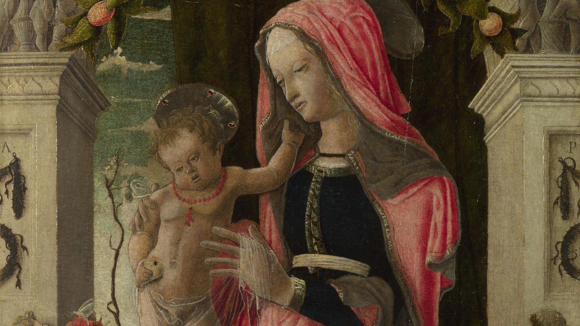 The Virgin and Child by Giorgio Schiavone