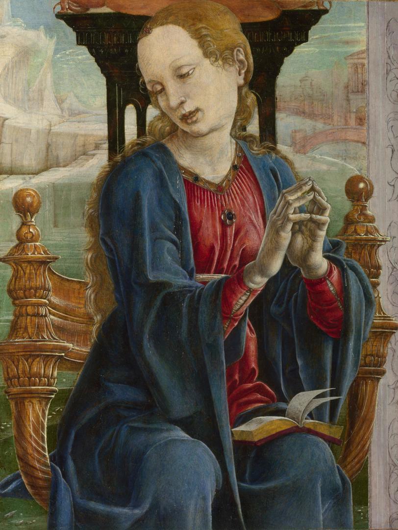 The Virgin Annunciate by Cosimo Tura
