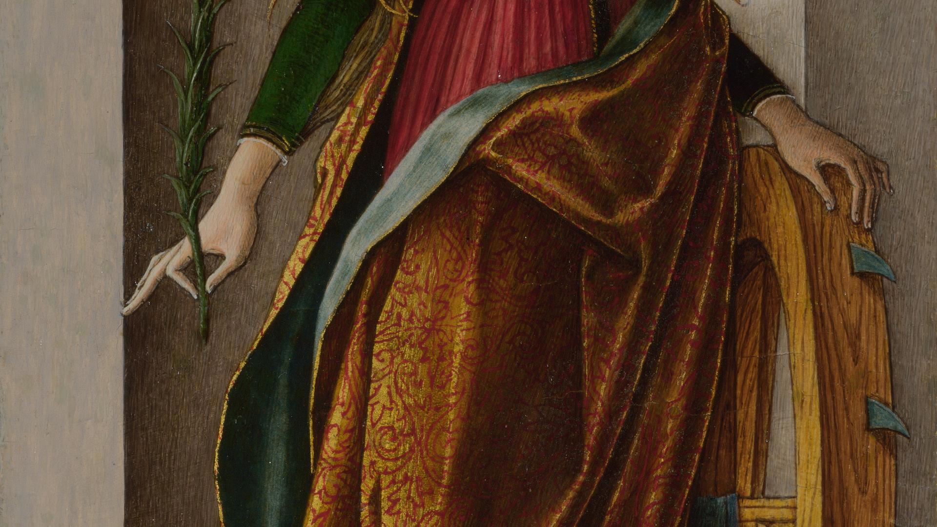 Saint Catherine of Alexandria by Carlo Crivelli