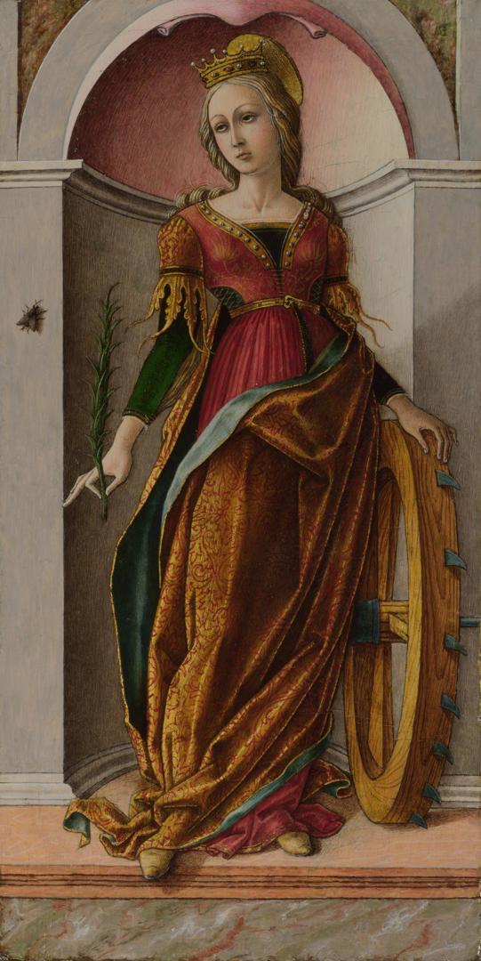 Saint Catherine of Alexandria by Carlo Crivelli