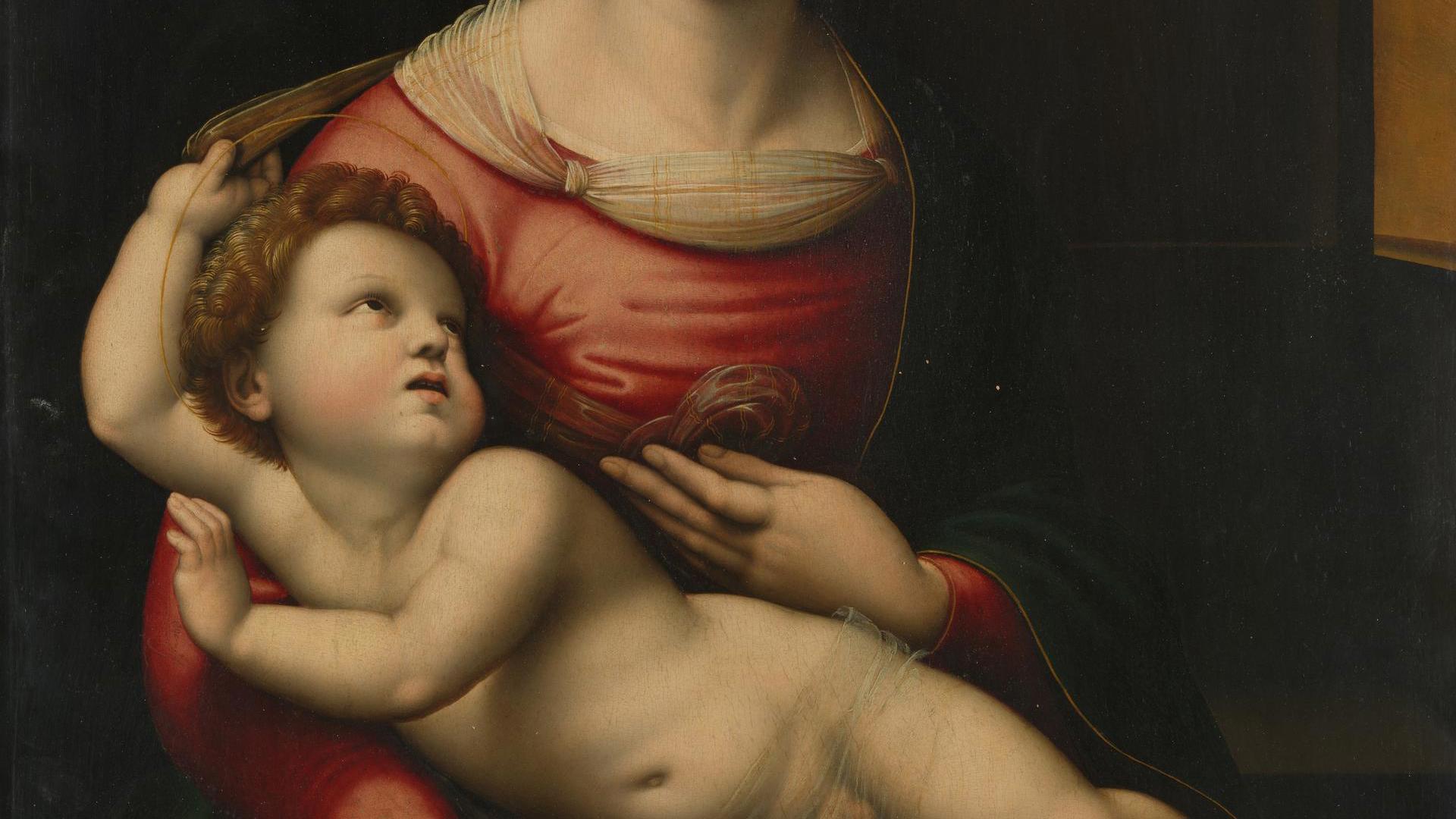 The Madonna and Child by After Raphael