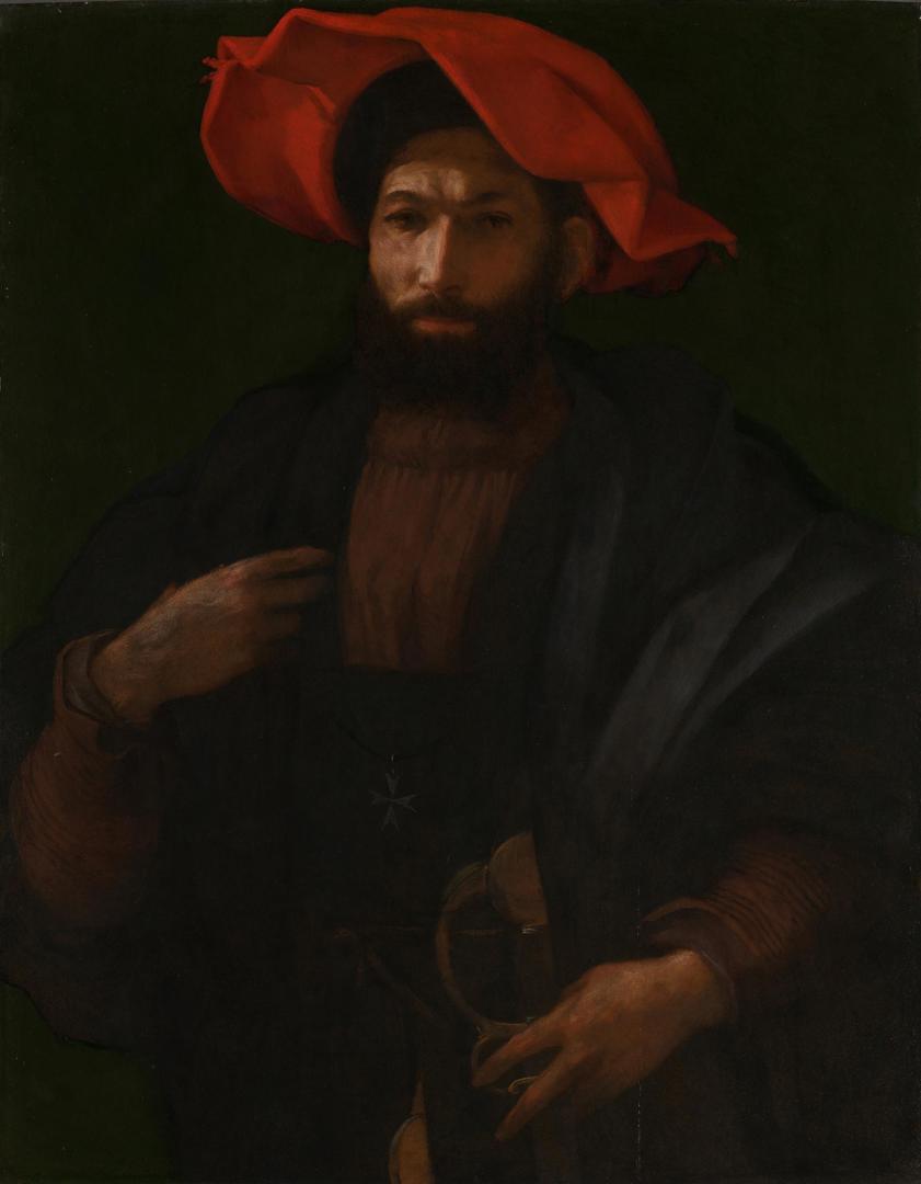 A Knight of Saint John by Rosso Fiorentino