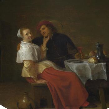 Two Lovers at Table