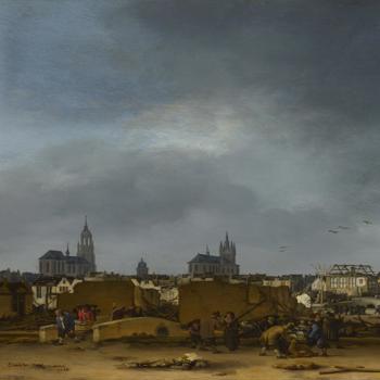 A View of Delft after the Explosion of 1654
