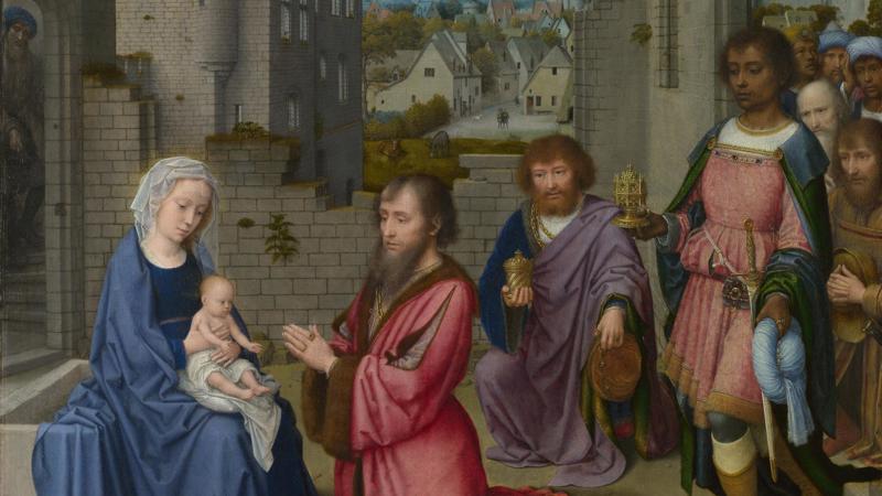 Gerard David, 'Adoration of the Kings', about 1515