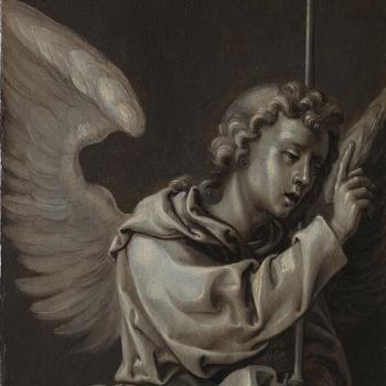 The Archangel Gabriel: Reverse of Left Hand Shutter