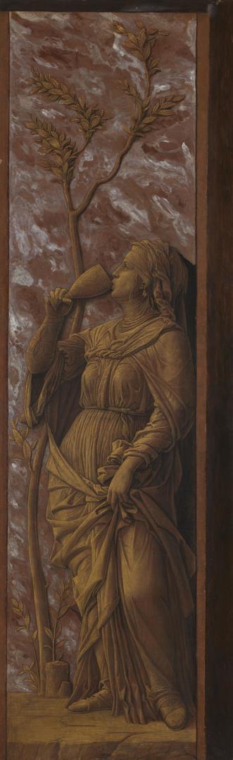 A Woman Drinking by Andrea Mantegna
