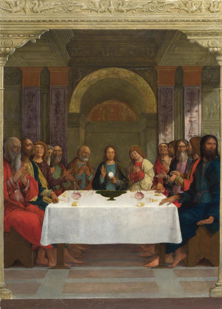 The Institution of the Eucharist by Ercole de' Roberti