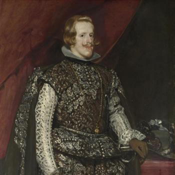 Philip IV of Spain in Brown and Silver