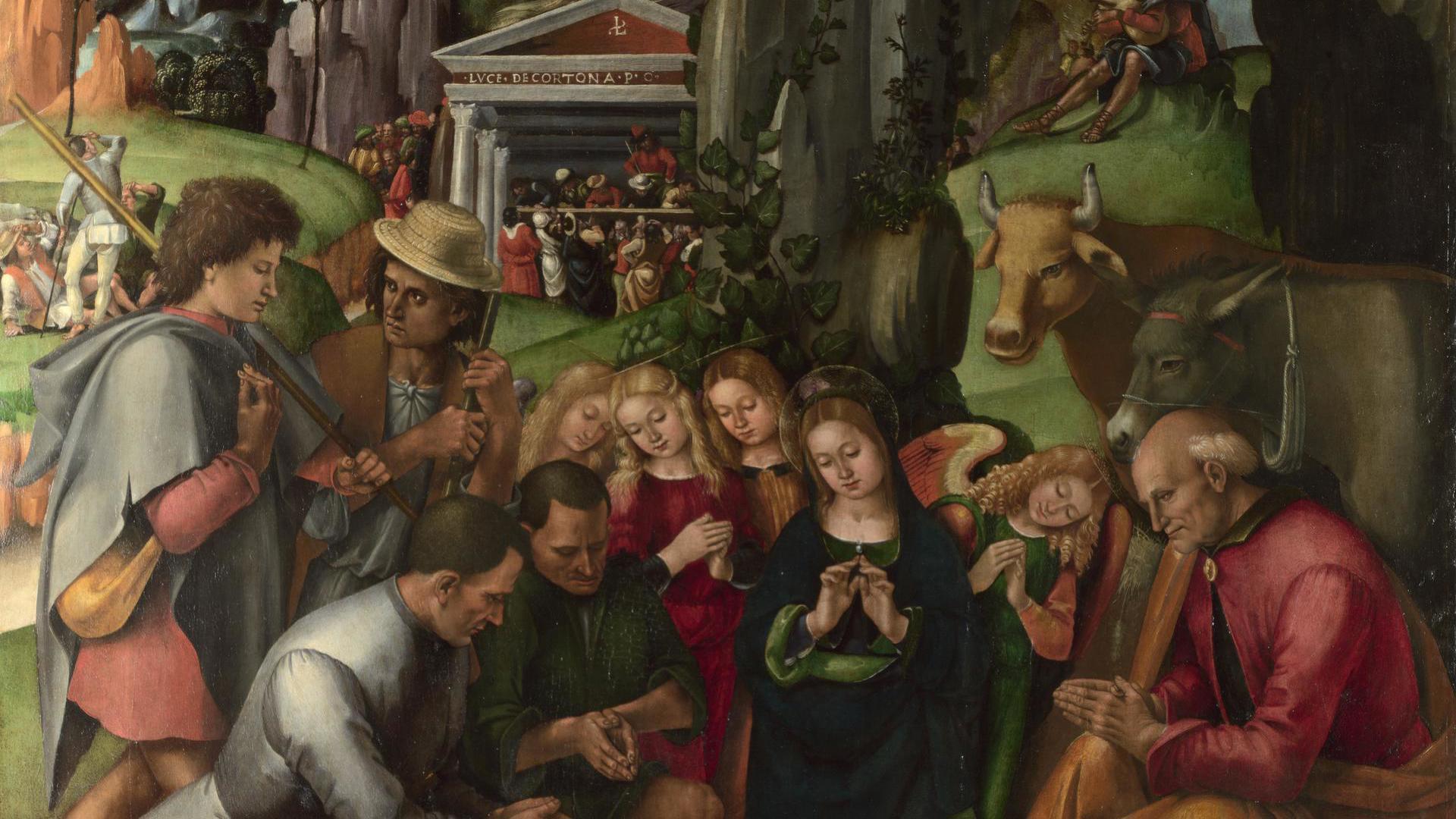 The Adoration of the Shepherds by Luca Signorelli