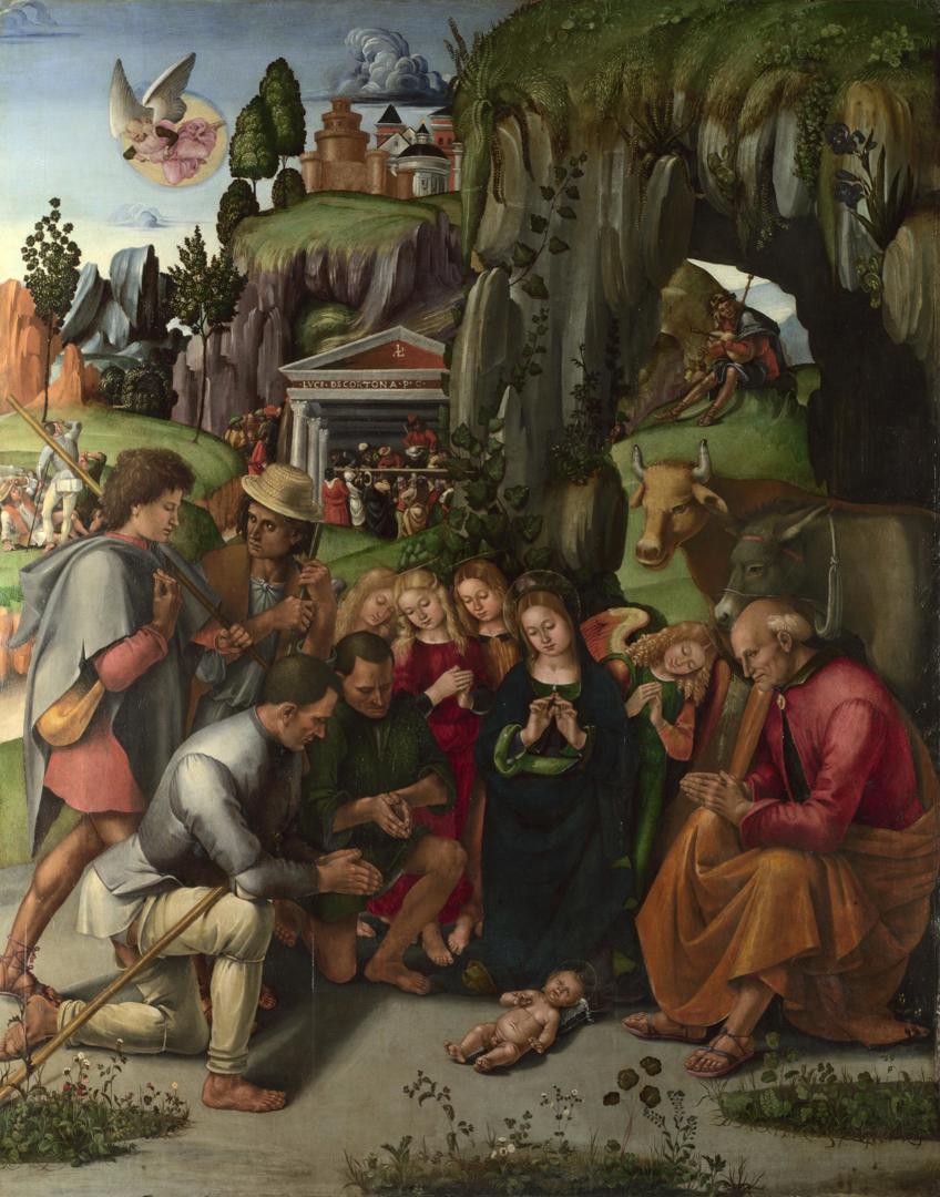 The Adoration of the Shepherds by Luca Signorelli