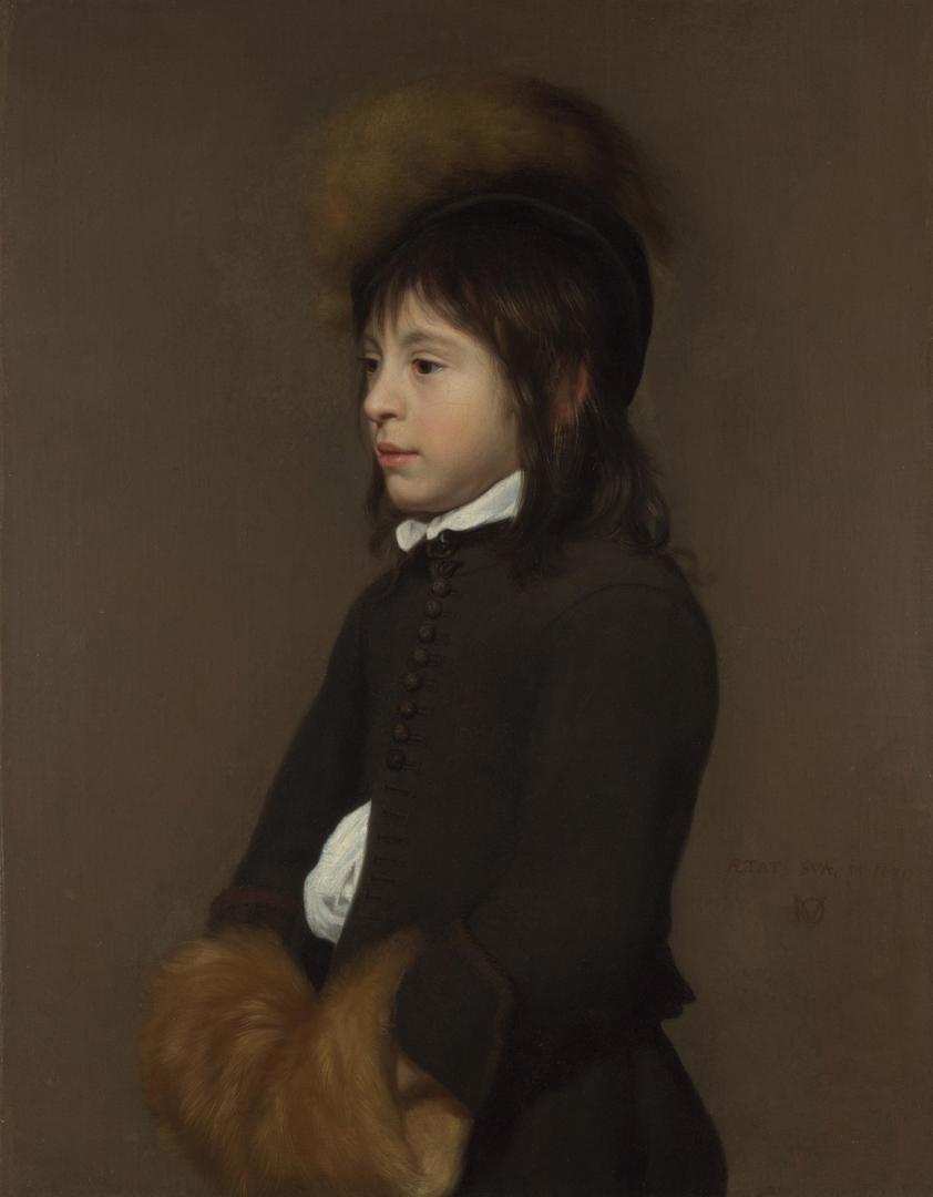 Portrait of a Boy aged 11 by Jacob van Oost the Elder