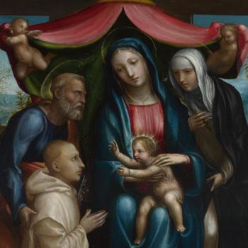 The Madonna and Child with Saints and a Donor