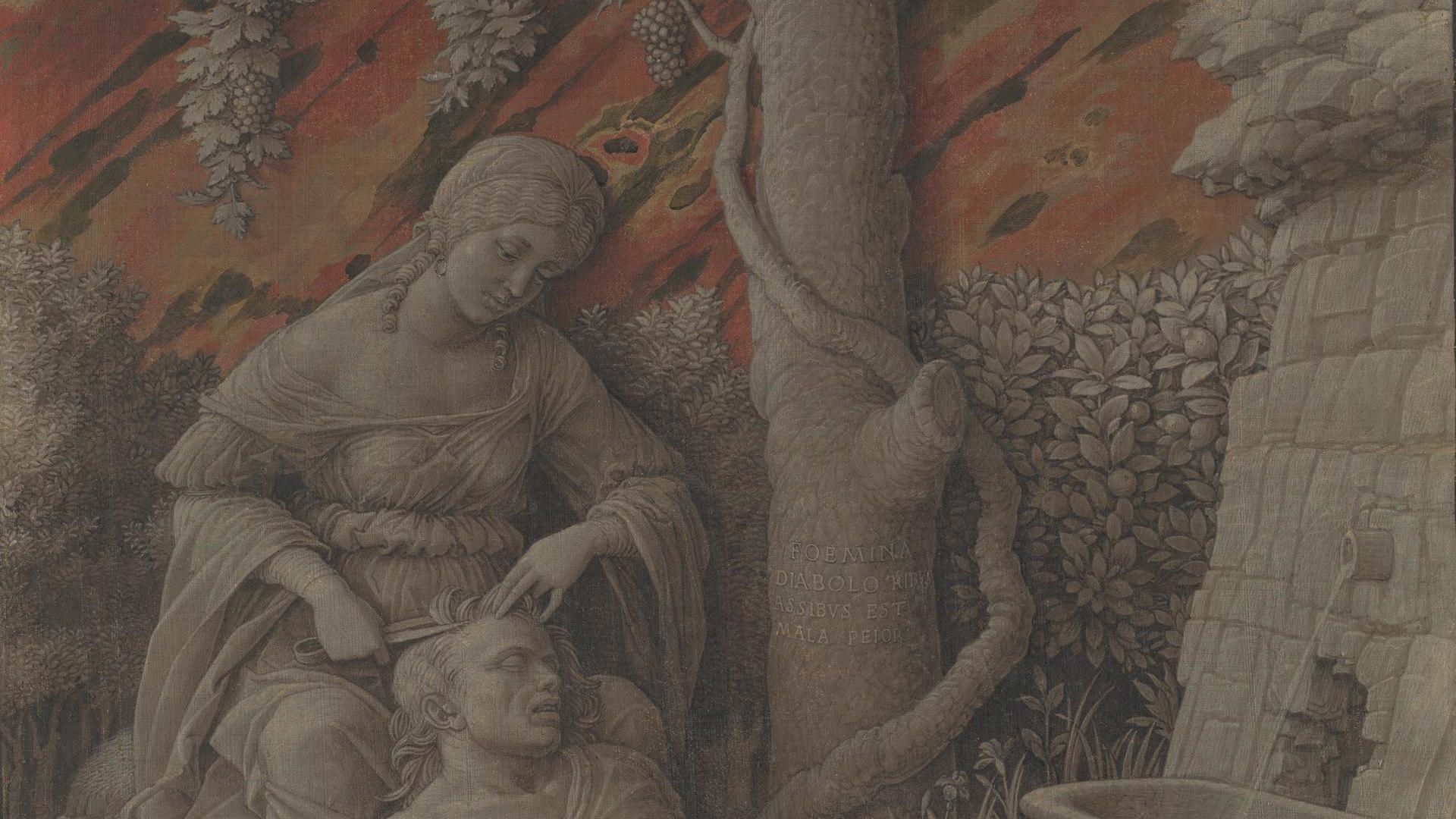 Samson and Delilah by Andrea Mantegna