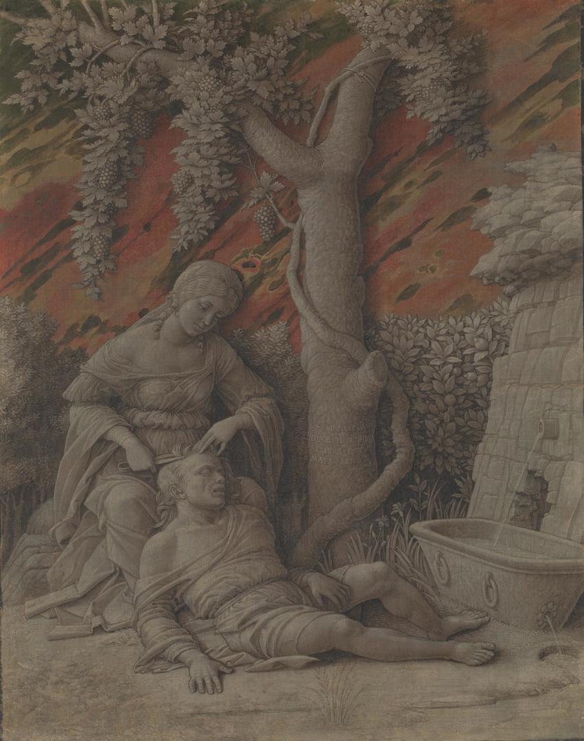 Samson and Delilah by Andrea Mantegna