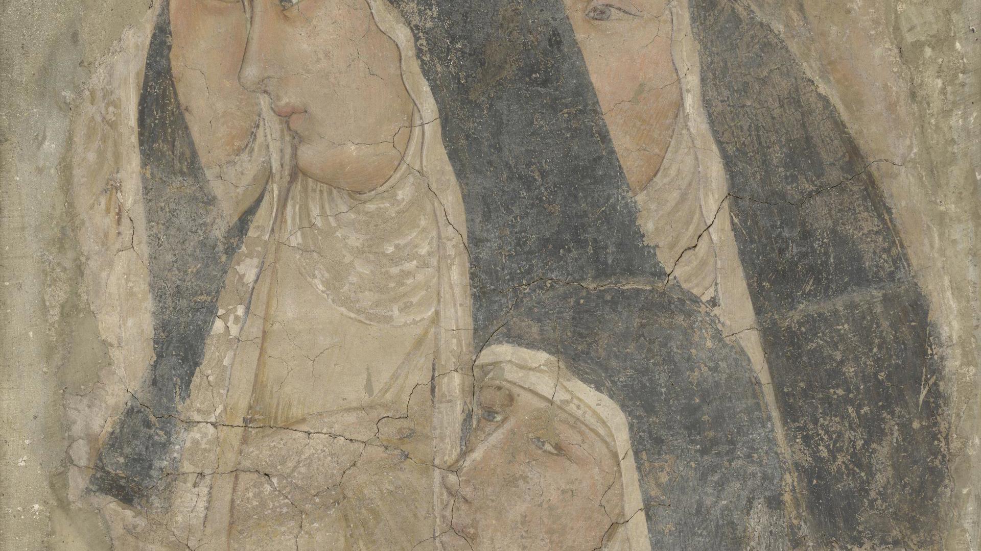 A Group of Four Poor Clares by Ambrogio Lorenzetti