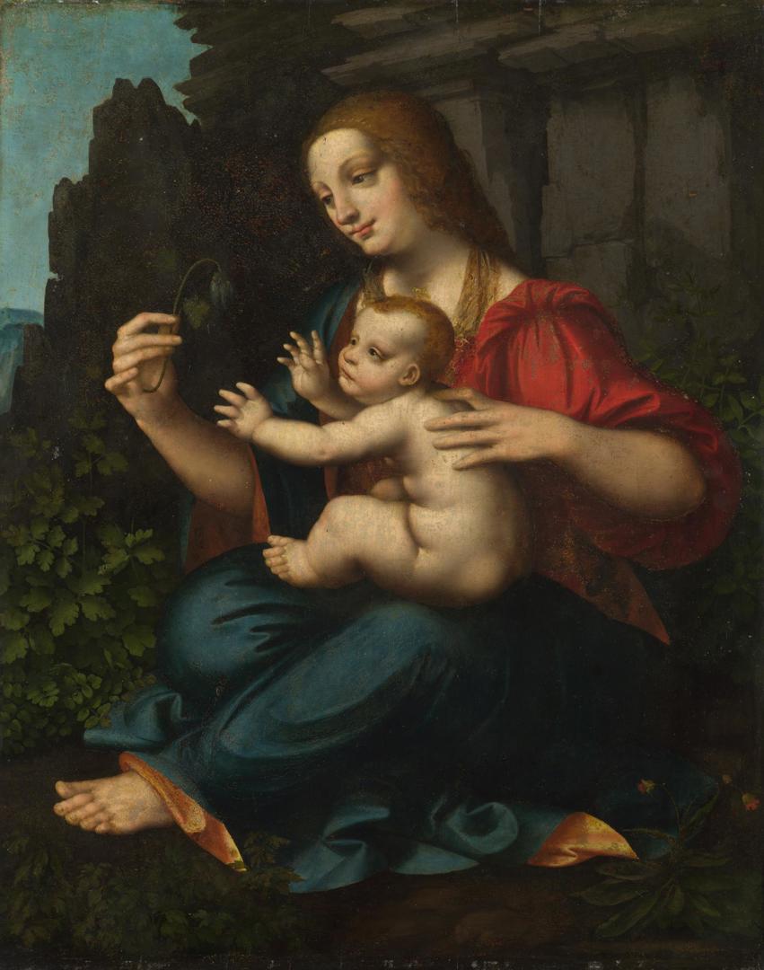 The Virgin and Child by Marco d'Oggiono