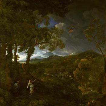 Landscape with Elijah and the Angel