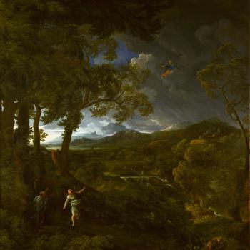 Landscape with Elijah and the Angel
