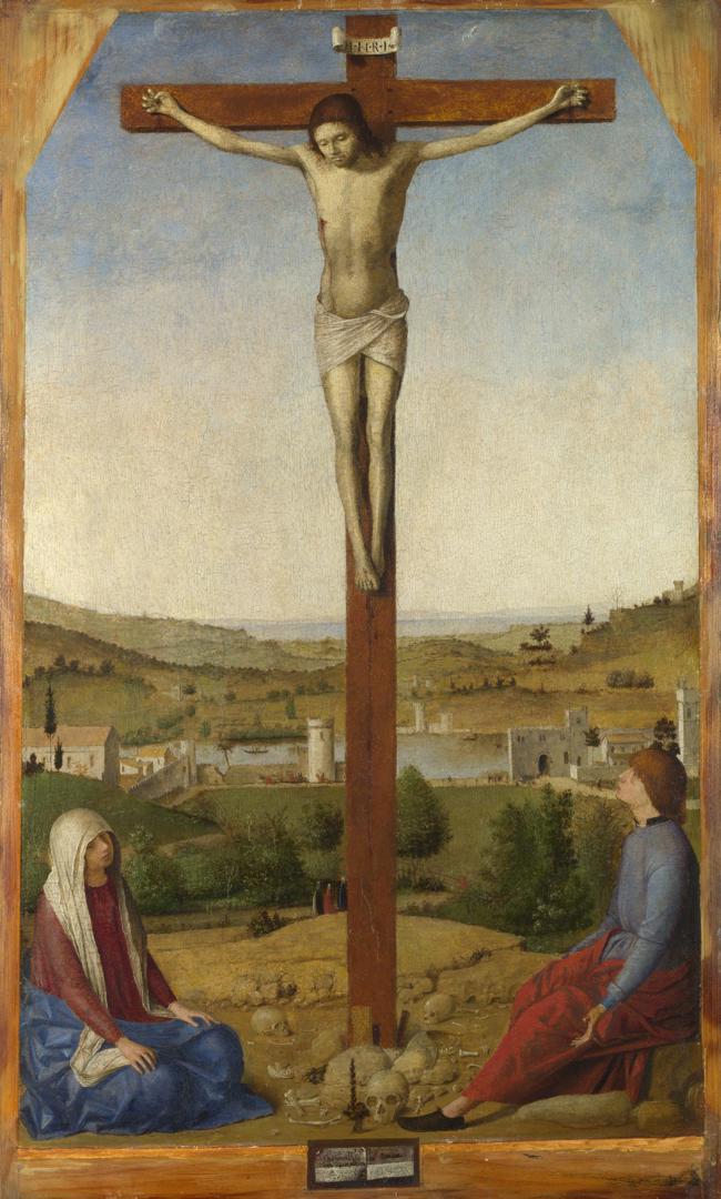 Christ Crucified by Antonello da Messina