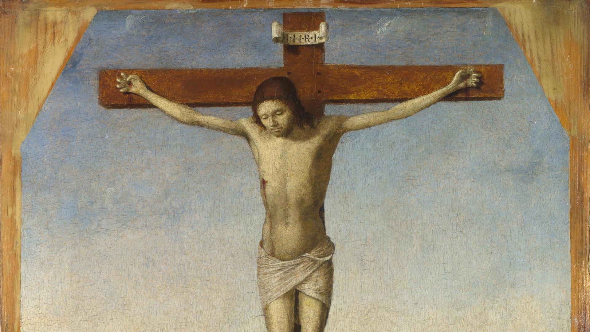 Antonello da Messina | Christ Crucified | NG1166 | National Gallery, London Antonello da Messina | Christ Crucified | NG1166 | National Gallery, London