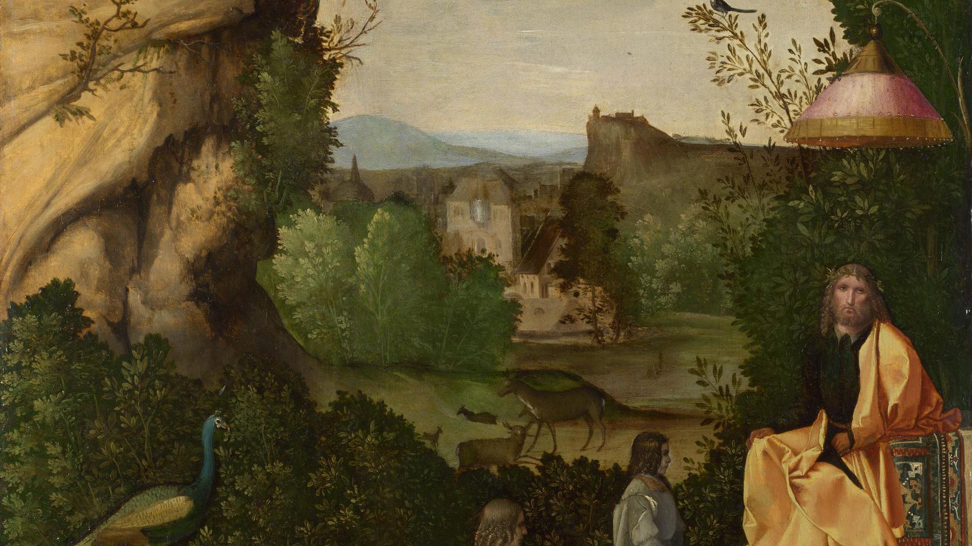 Homage to a Poet by Follower of Giorgione