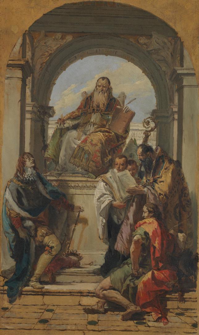 Four Saints by Giovanni Battista Tiepolo