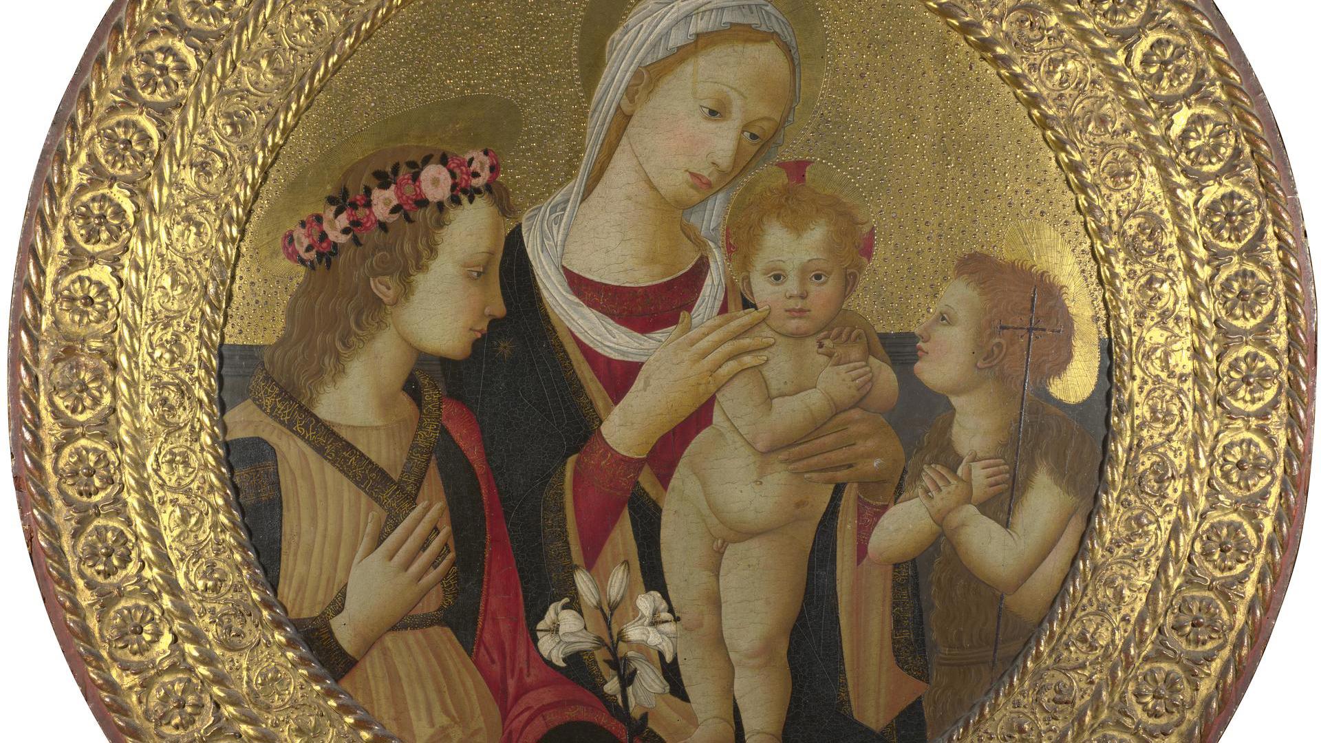 The Virgin and Child with Saints by Italian, Florentine