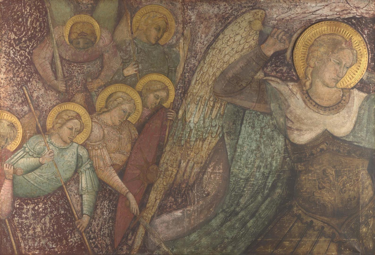 Saint Michael and Other Angels by Spinello Aretino