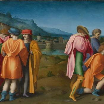 Joseph pardons his Brothers