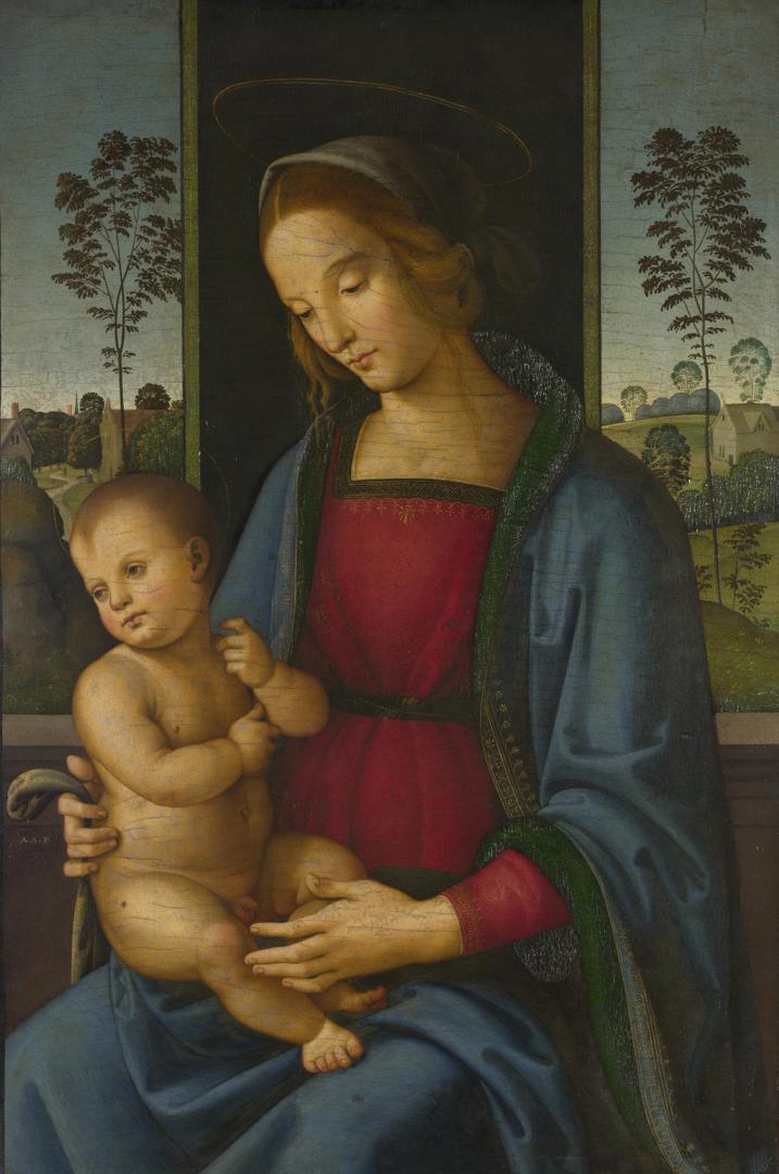 The Virgin and Child by Possibly by Andrea di Aloigi