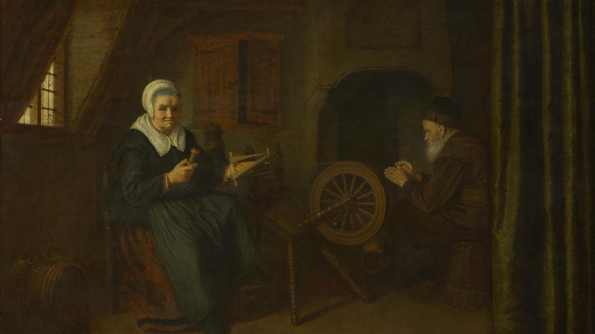 Tobit and Anna by Abraham de Pape