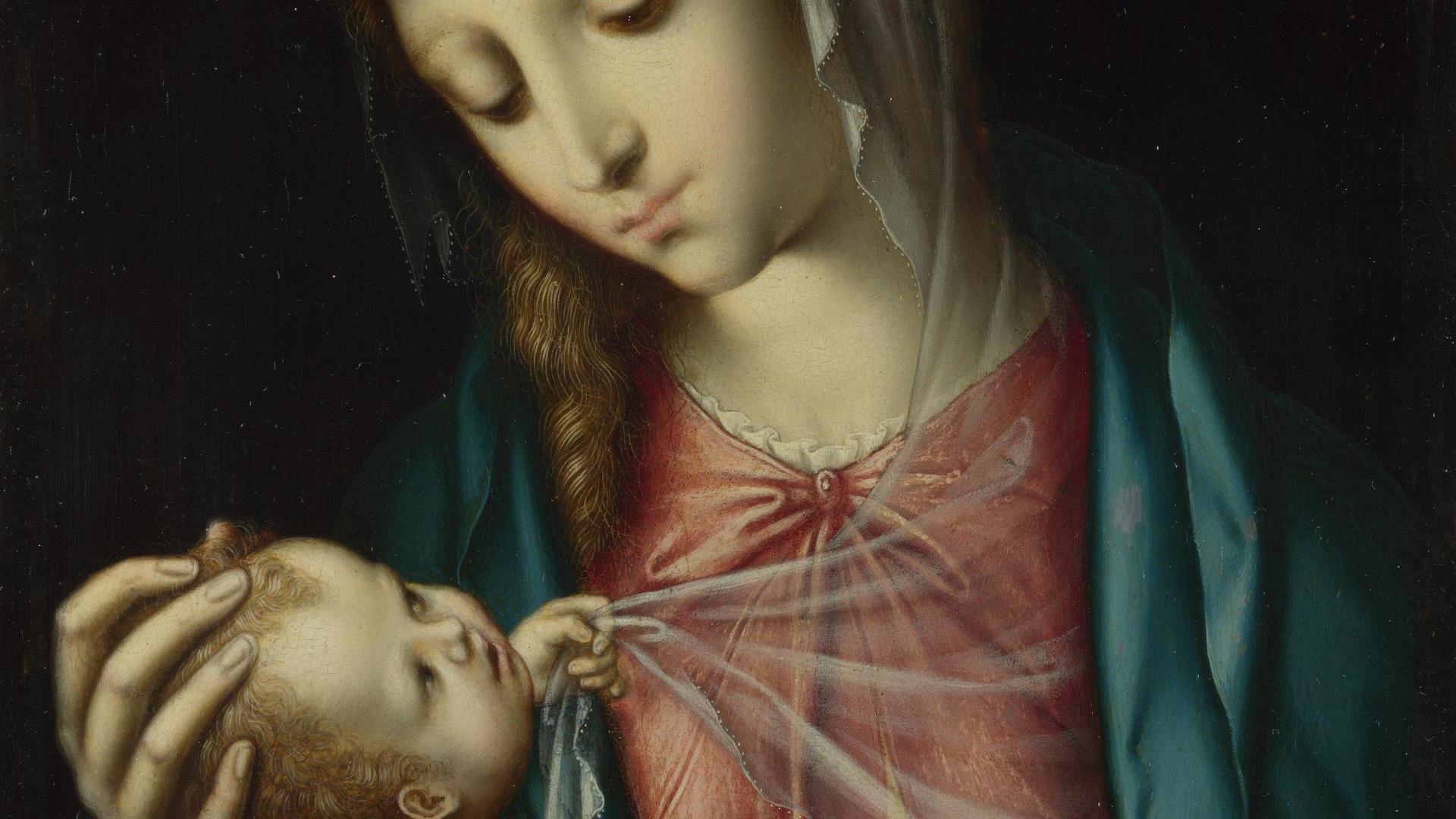 The Virgin and Child by Luis de Morales