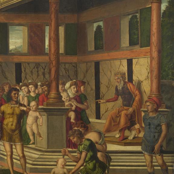 The Massacre of the Innocents with Herod
