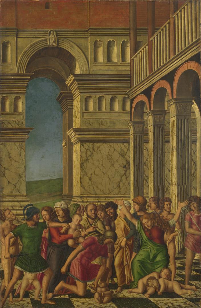 The Massacre of the Innocents by Gerolamo Mocetto