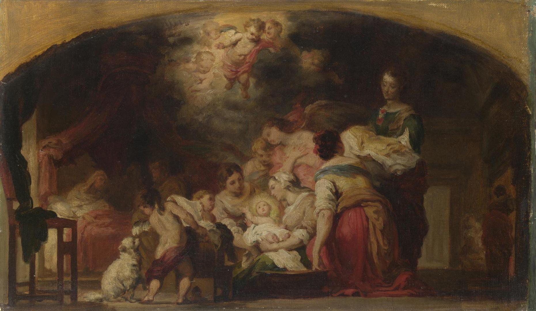 The Birth of the Virgin by After Bartolomé Esteban Murillo