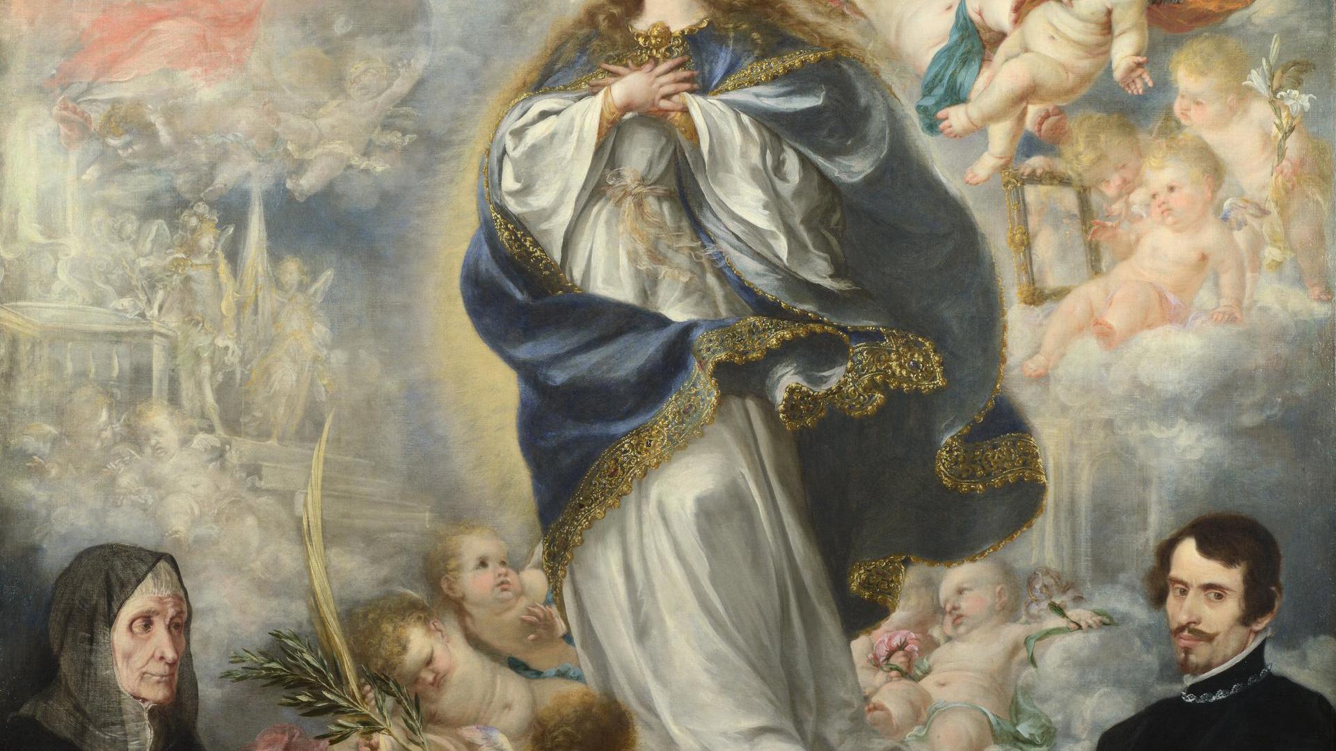The Immaculate Conception with Two Donors by Juan de Valdes Leal