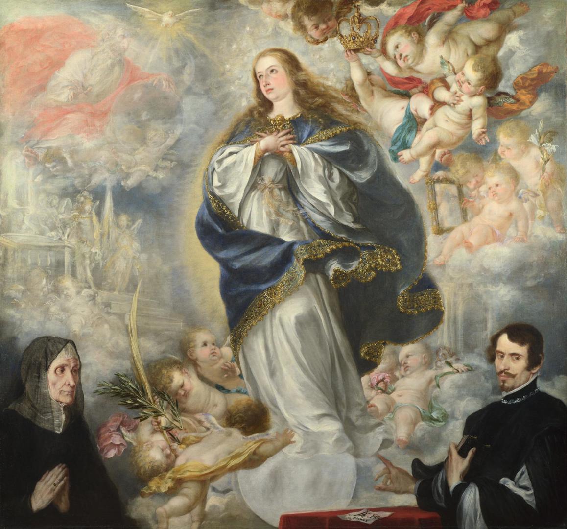 The Immaculate Conception with Two Donors by Juan de Valdes Leal