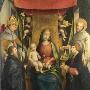The Virgin and Child with Saints and Donors