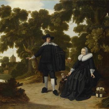 Portrait of Jan van Hensbeeck, his Wife and a Child