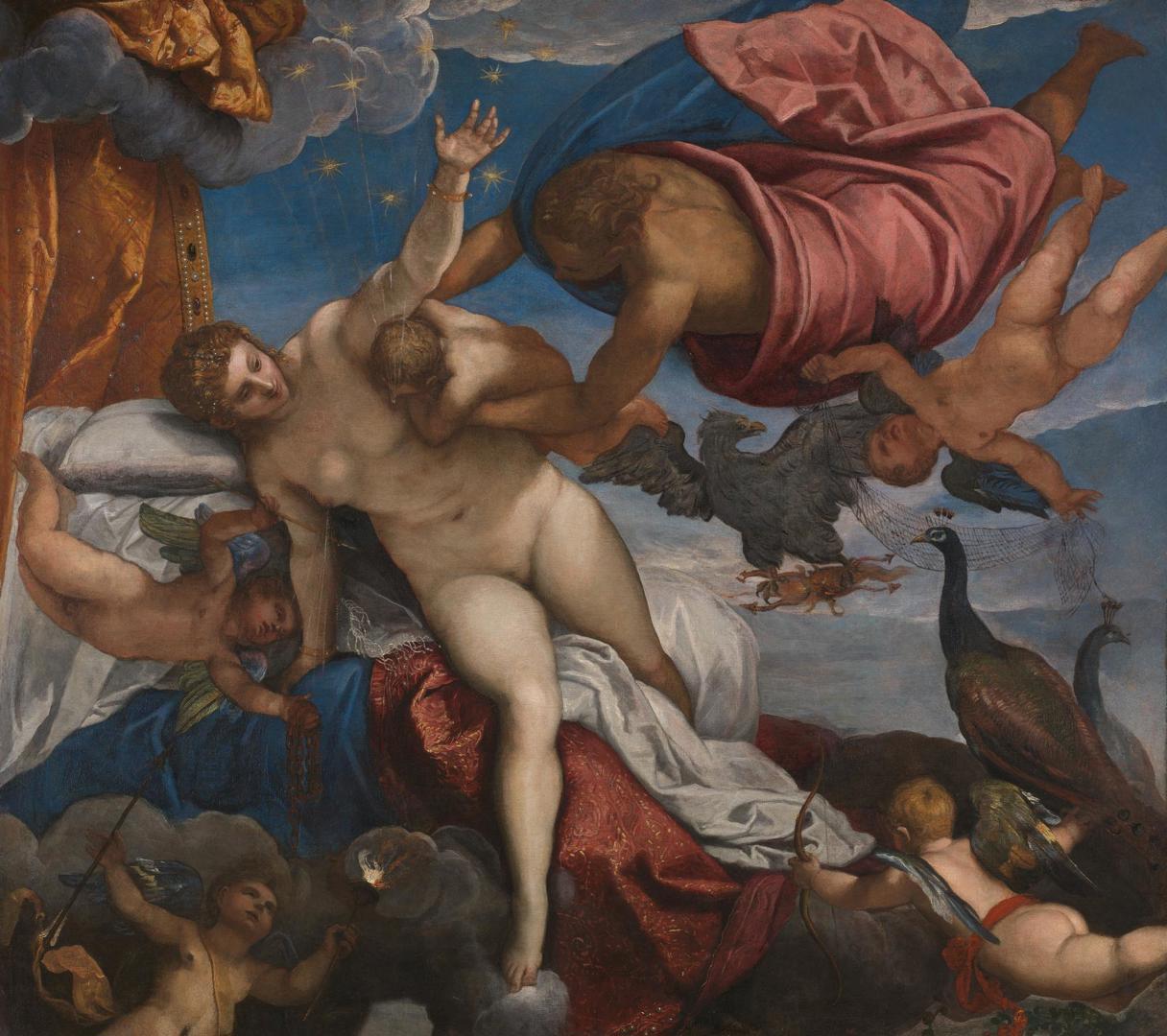 The Origin of the Milky Way by Jacopo Tintoretto