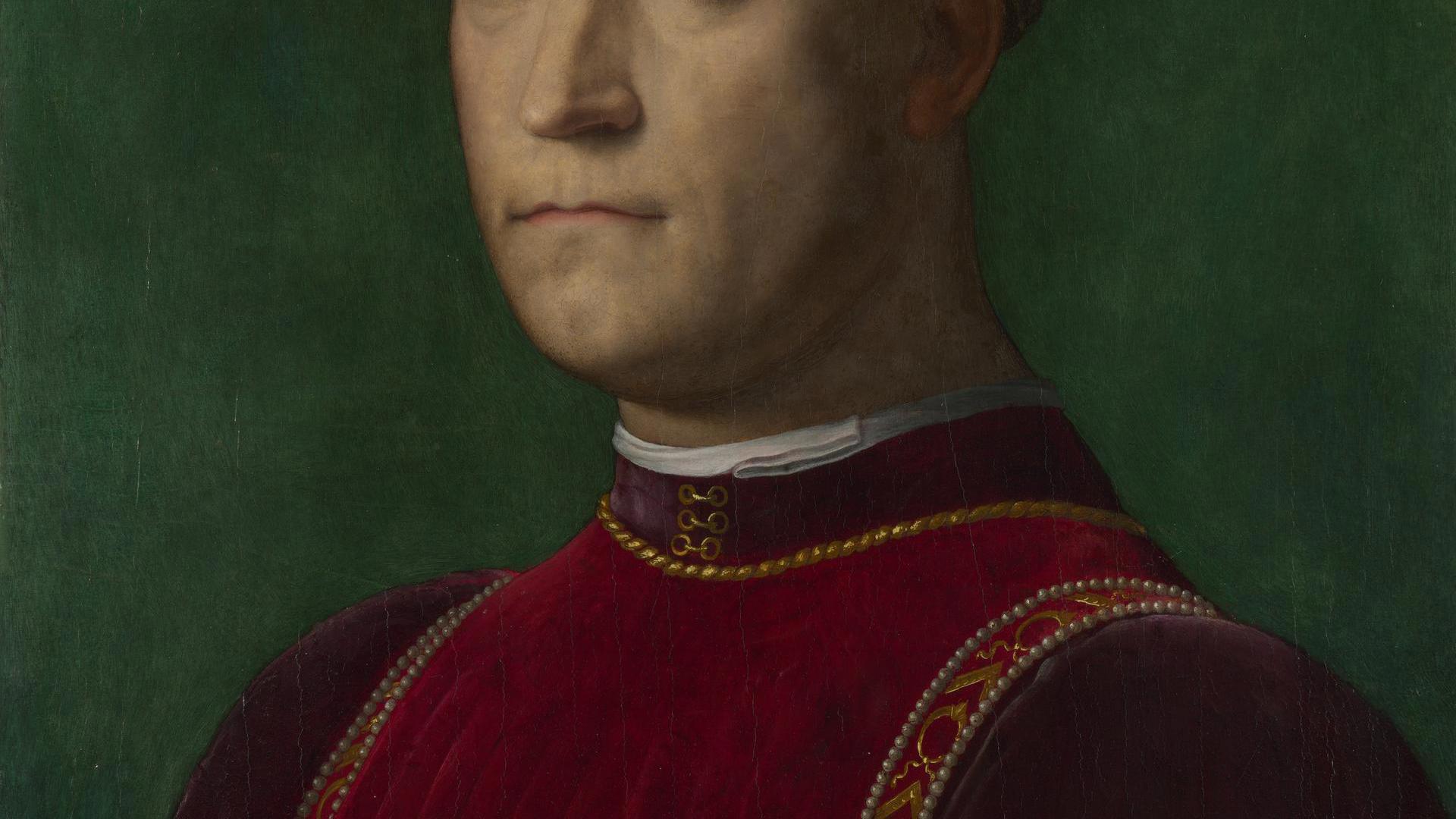 Portrait of Piero de' Medici ('The Gouty') by Bronzino