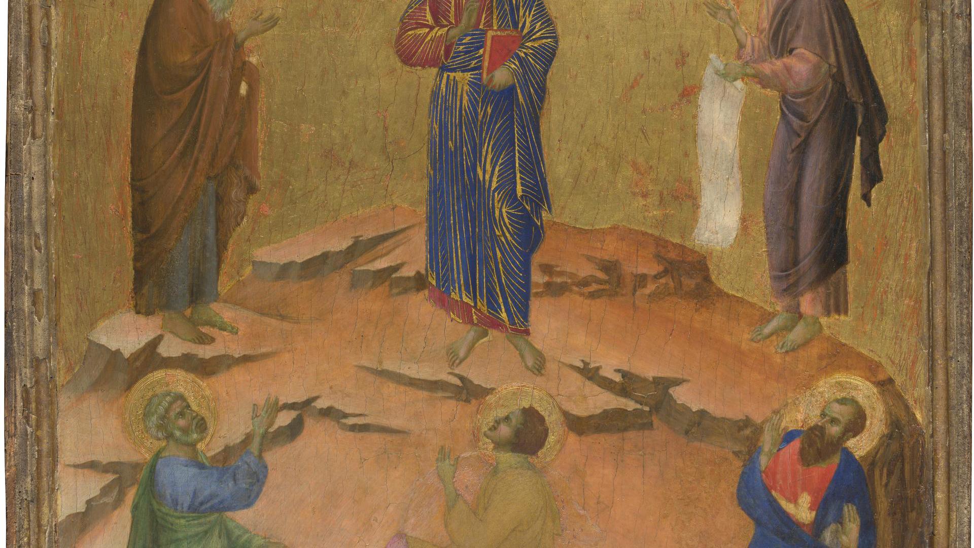 The Transfiguration by Duccio