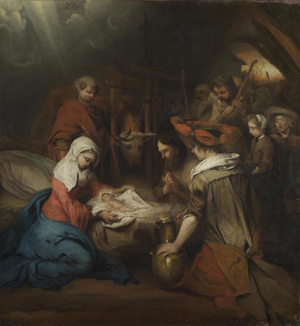 The Adoration of the Shepherds by Barent Fabritius