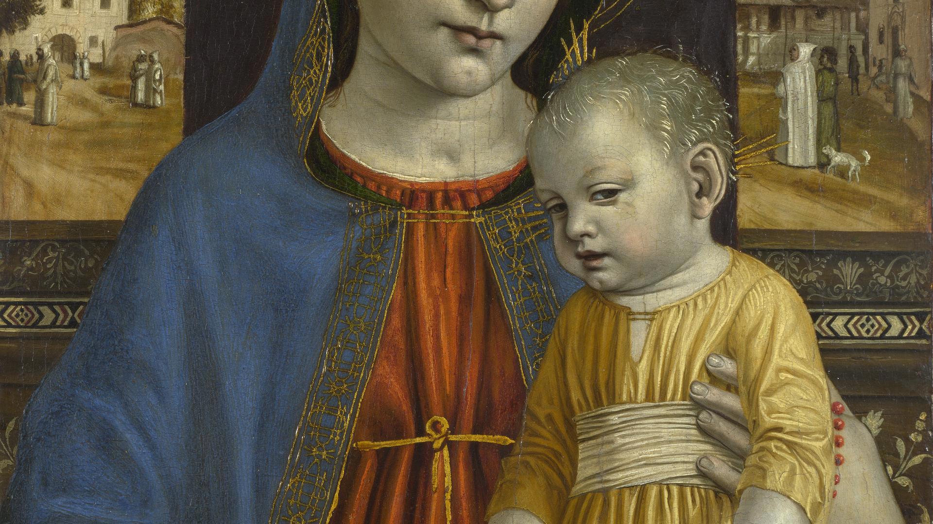 The Virgin and Child by Ambrogio Bergognone
