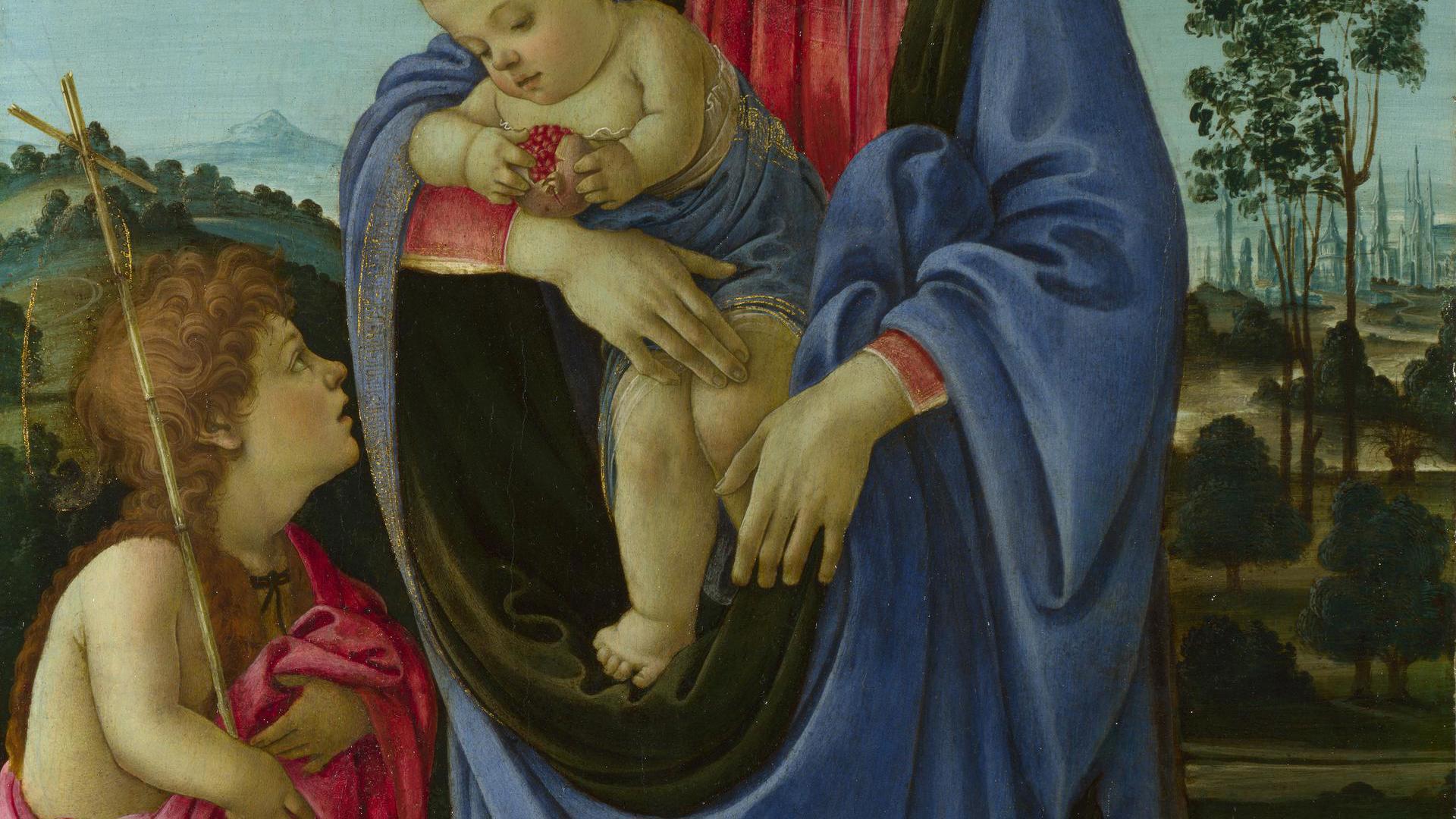 The Virgin And Child With Saint Elizabeth And Saint John 